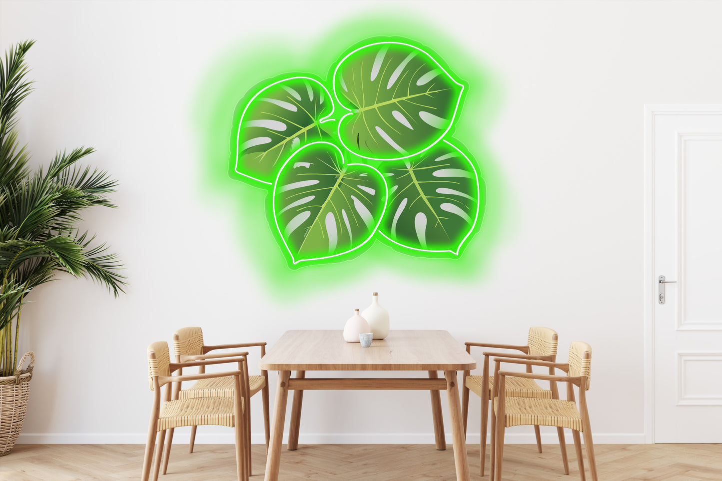 Monstera Leaf Custom Neon LED Sign