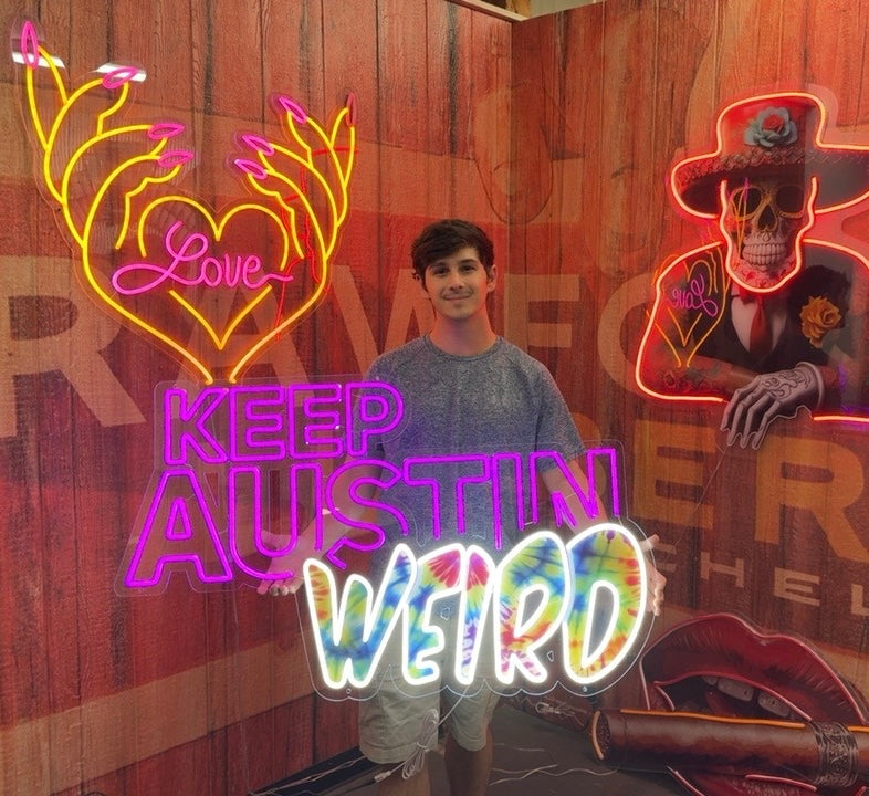 City of Austin,  Weird Custom Neon LED Sign