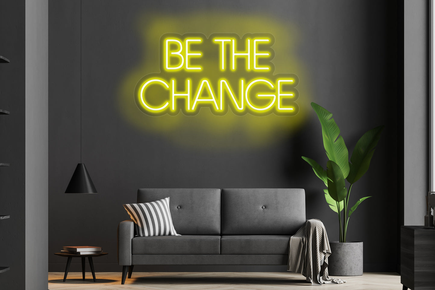 Be the Change Custom Neon LED