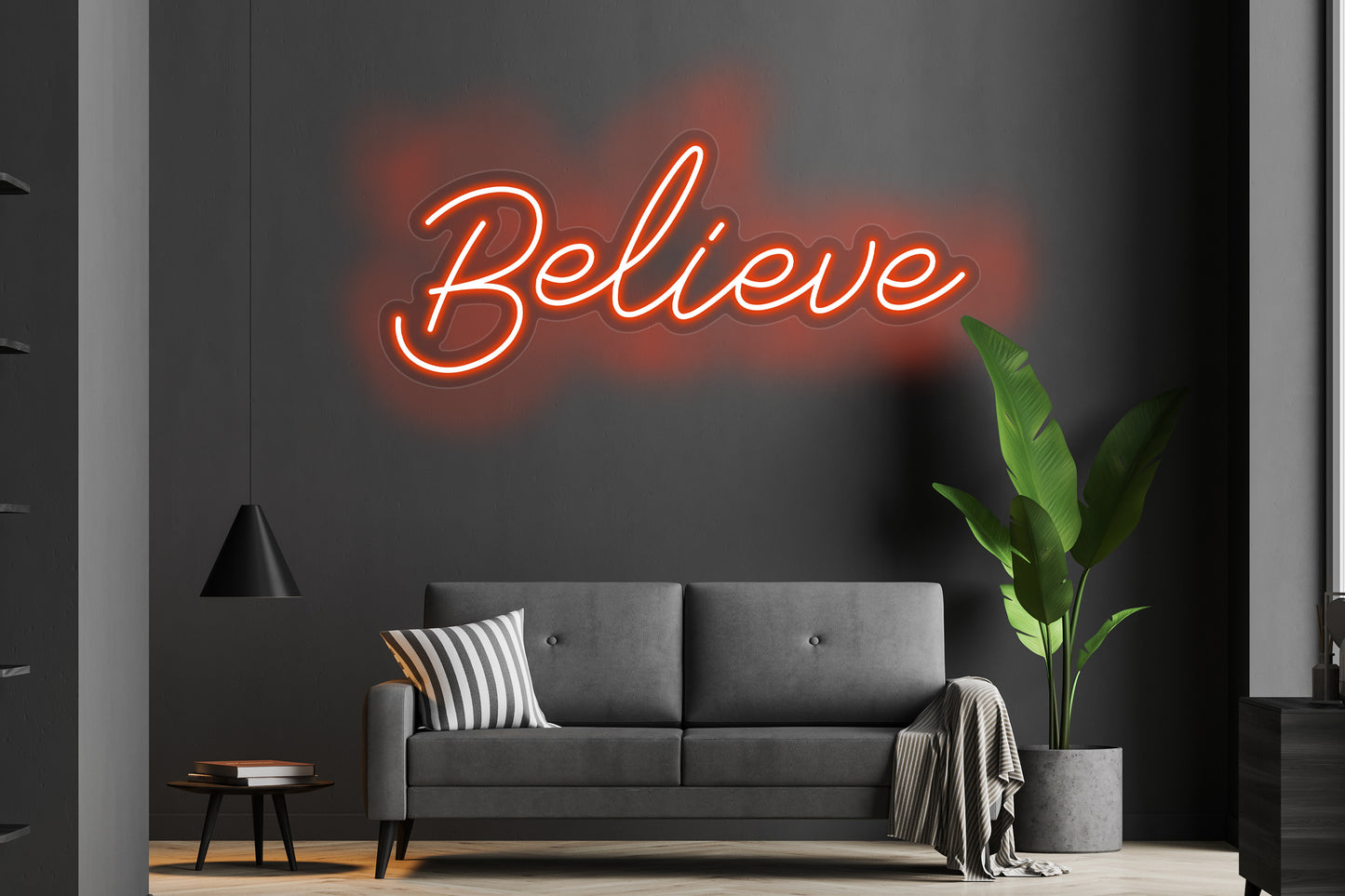 Believe Custom Neon LED