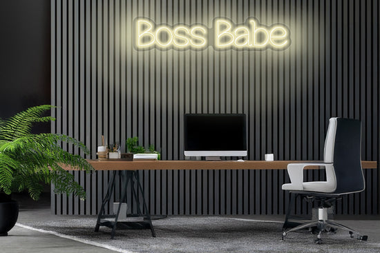 Boss Babe Custom Neon LED Sign