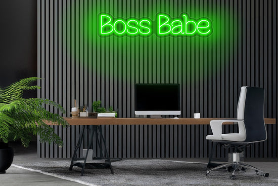 Boss Babe Custom Neon LED Sign