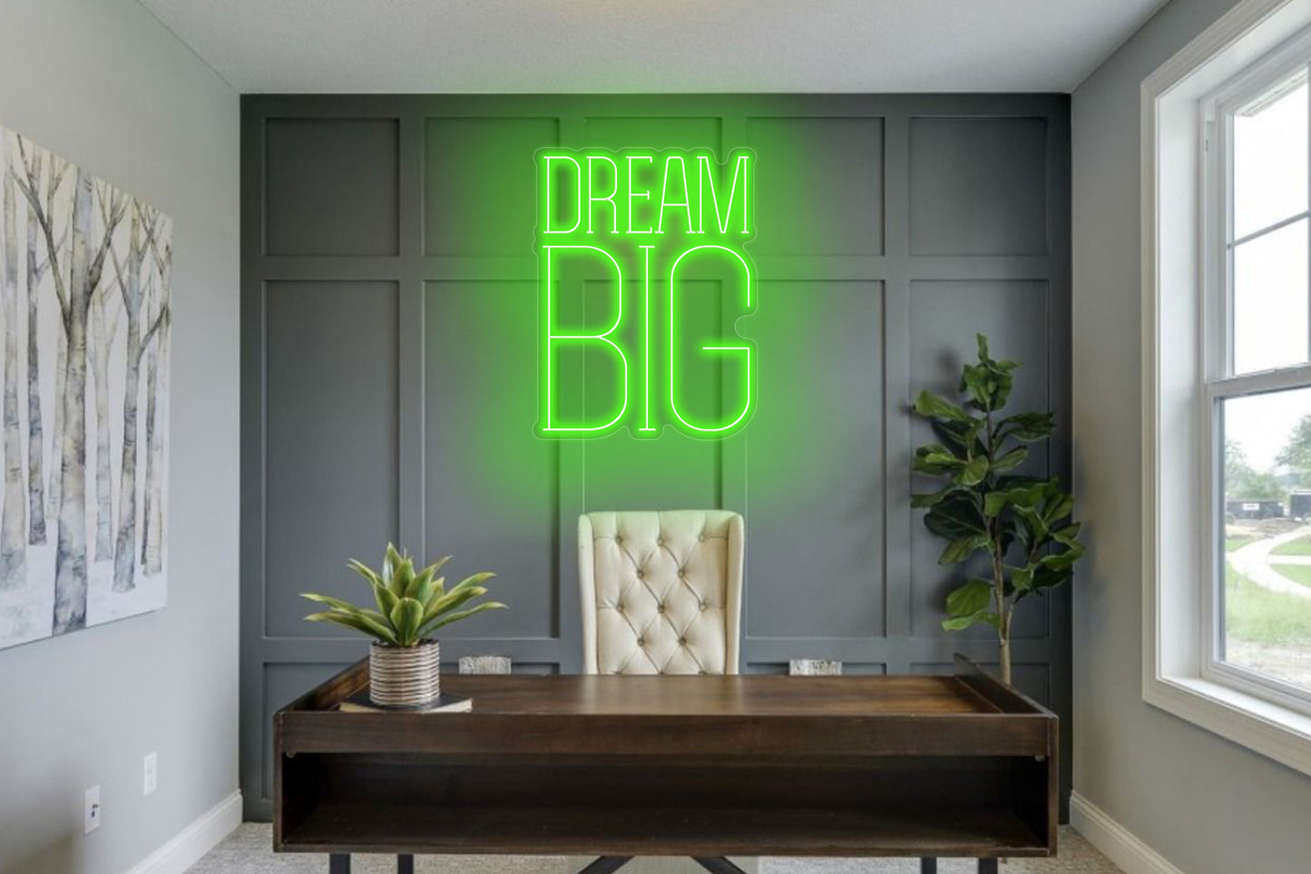 Dream Big Custom Neon LED Sign