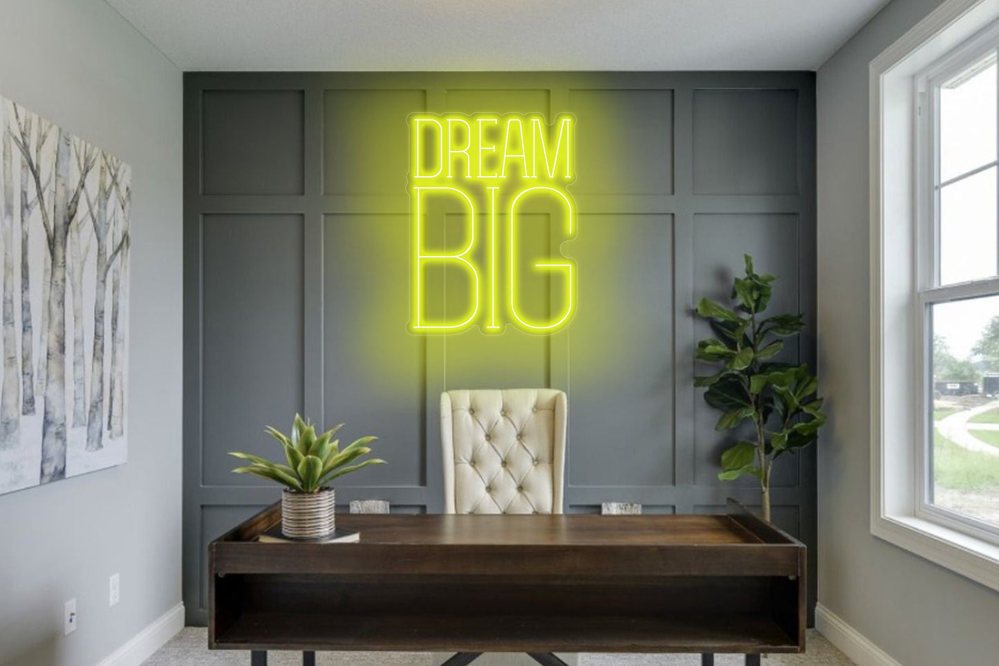 Dream Big Custom Neon LED Sign