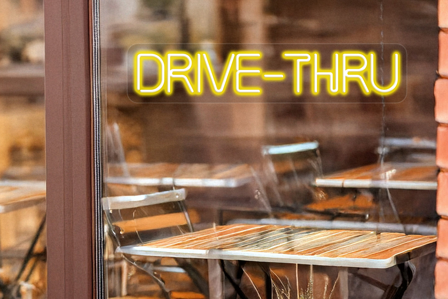 Drive-Thru Custom Neon LED Sign