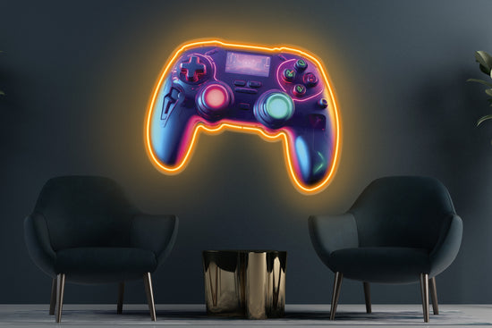 Game Controller Custom Neon LED Sign