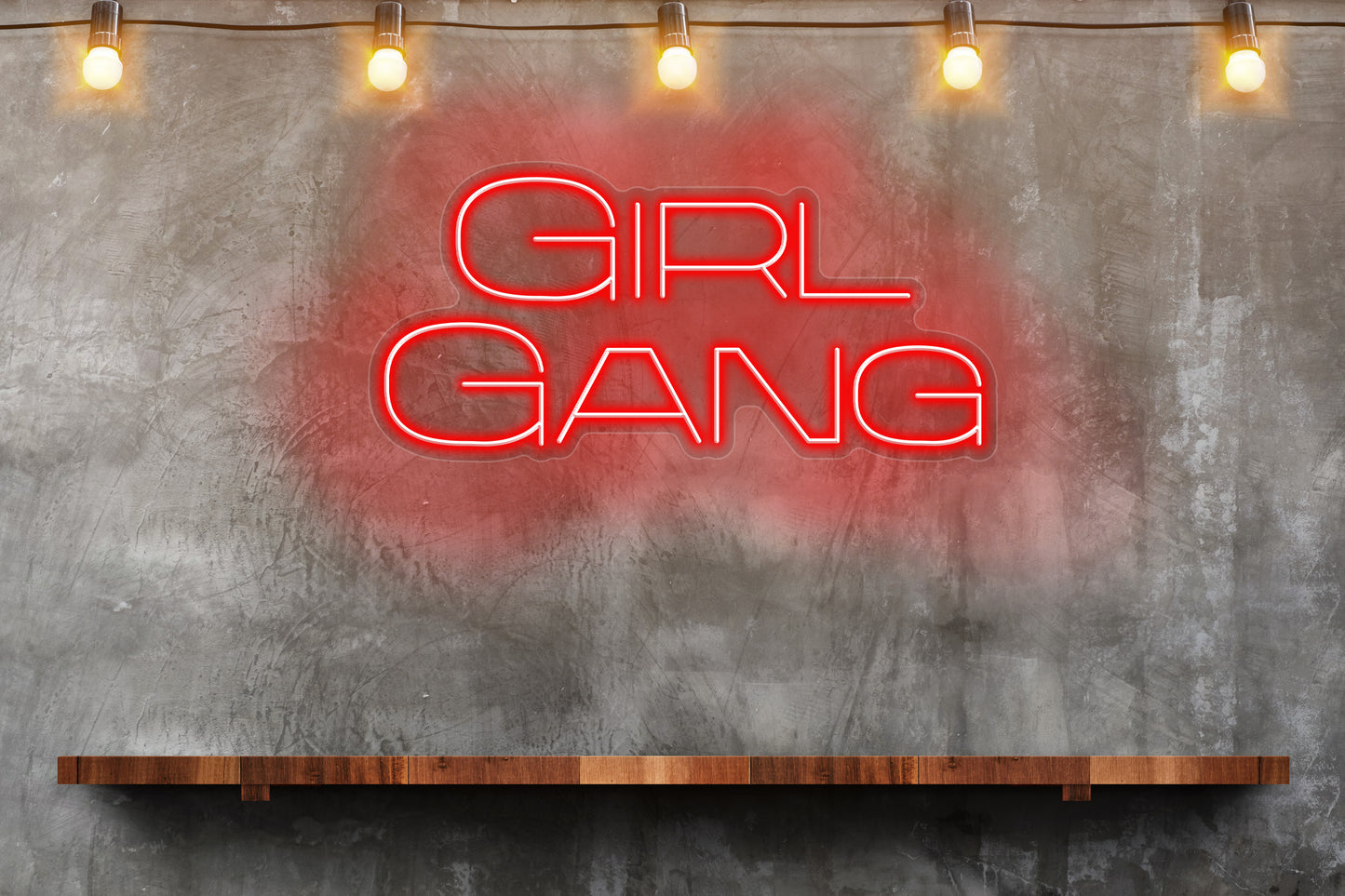 Girl Gang Custom Neon LED Sign