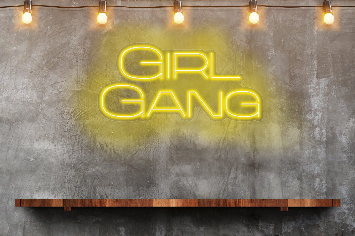 Girl Gang Custom Neon LED Sign