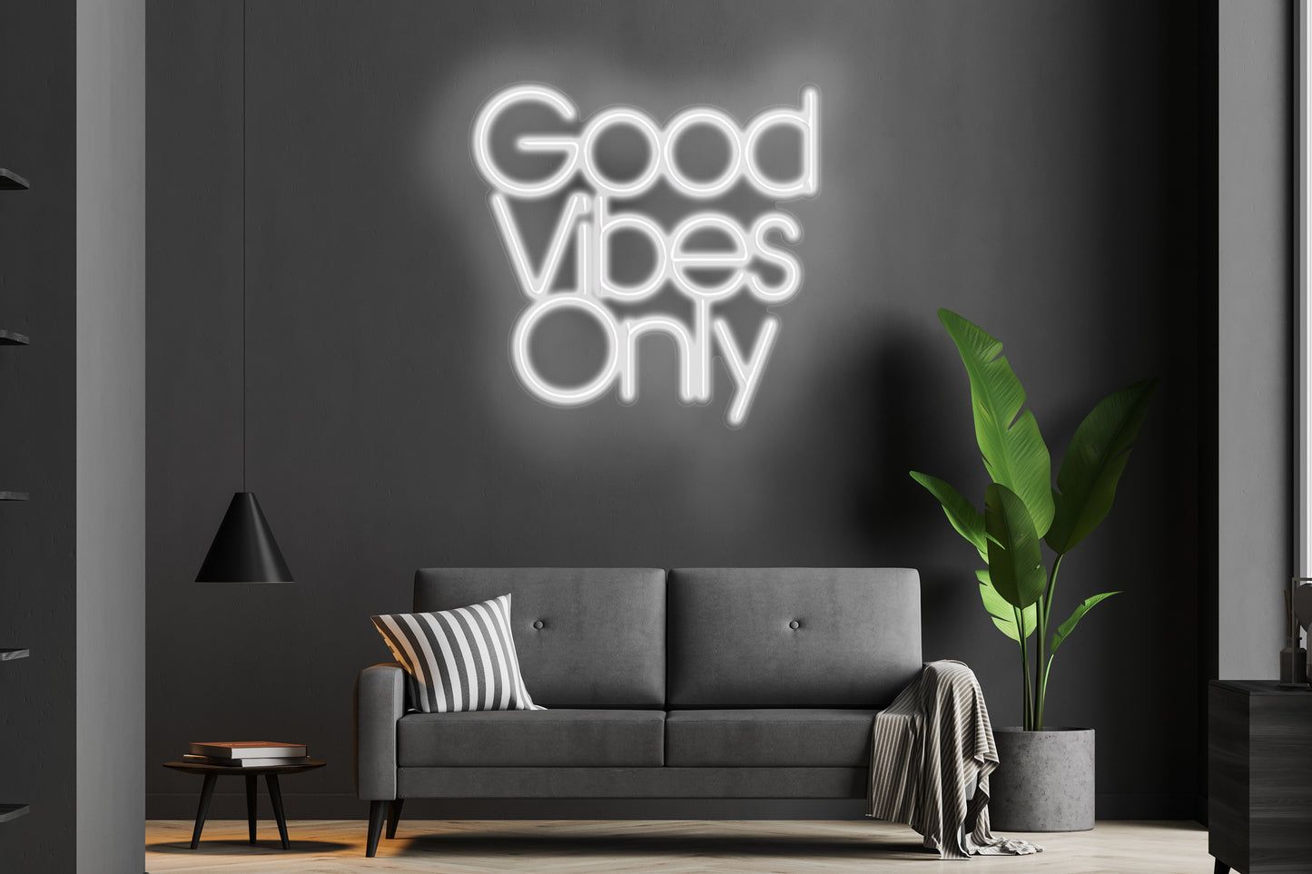 Good Vibes Only Custom Neon LED