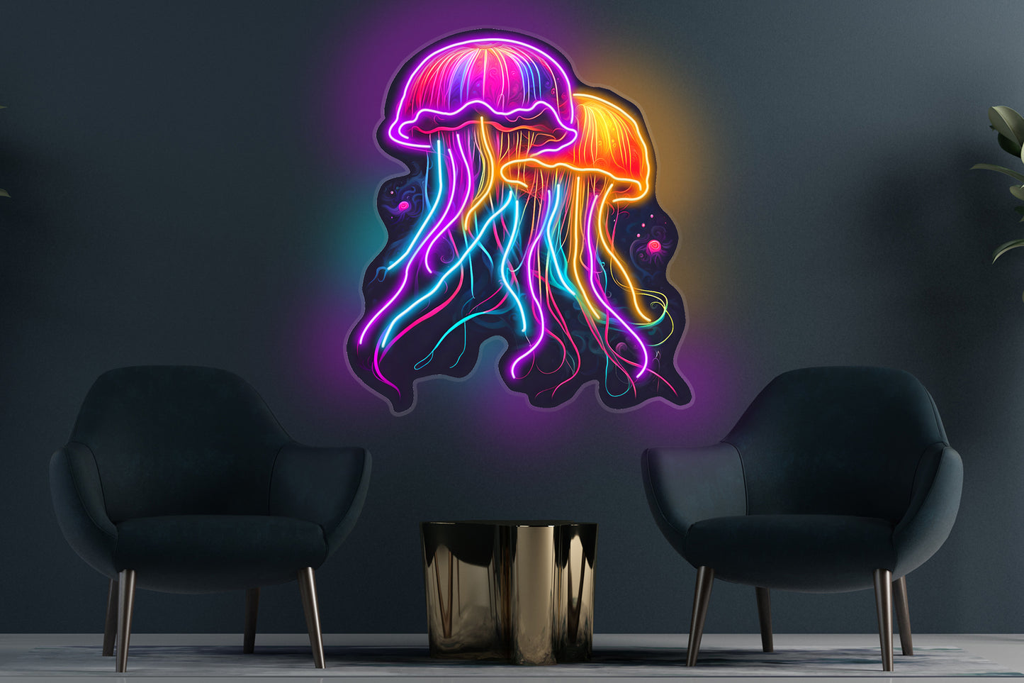 Jellyfish Custom Neon LED Sign