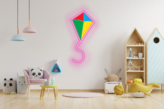 Kid's Playful Kite Custom Neon LED