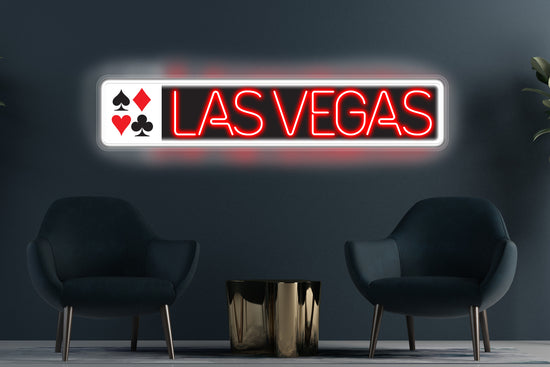 City of Las Vegas Suits Custom Neon LED Sign