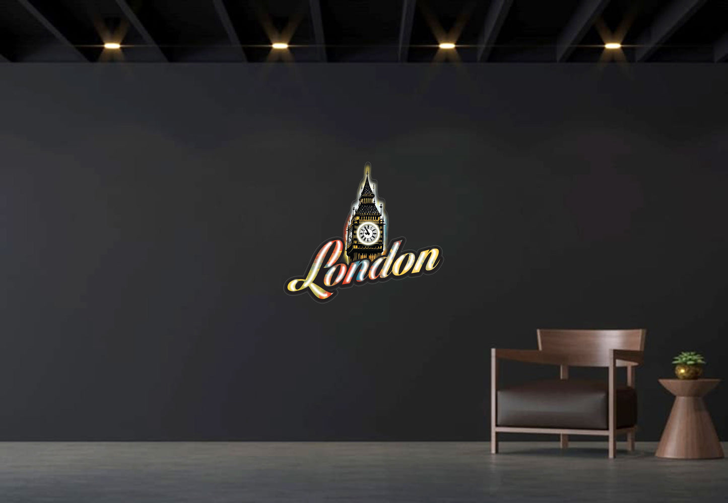 City of London Big Ben Custom Neon Sign