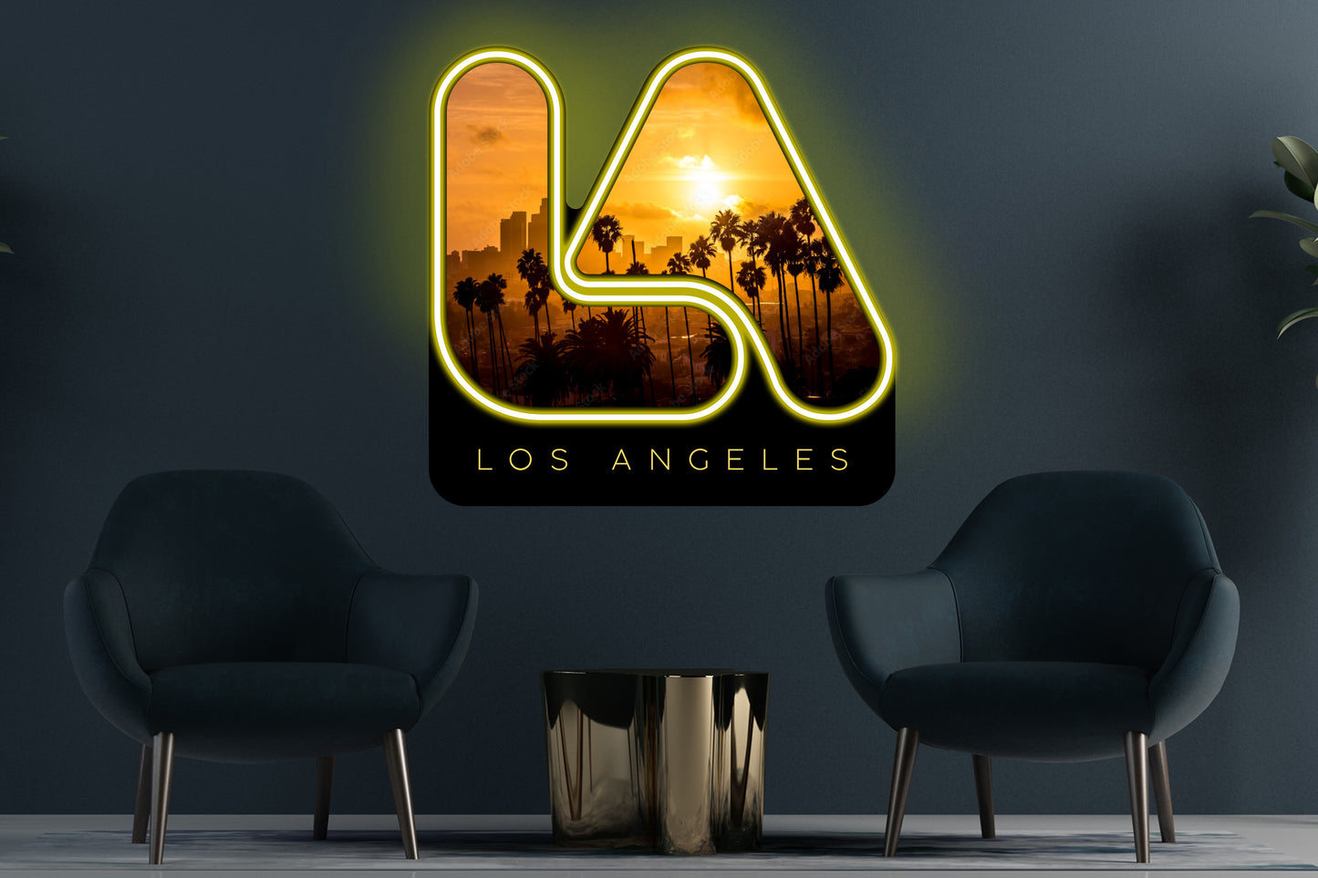 City of Los Angeles Custom Neon LED Sign