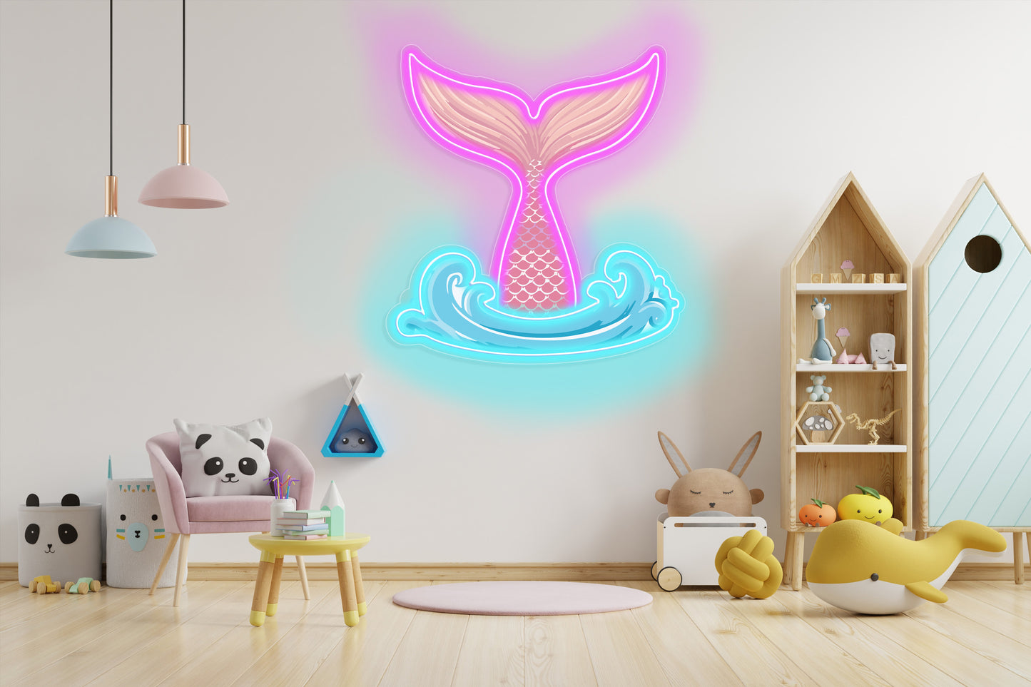 Mermaid Tail Custom Neon LED Sign