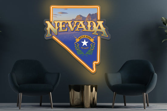 State of Nevada Custom Neon LED Sign