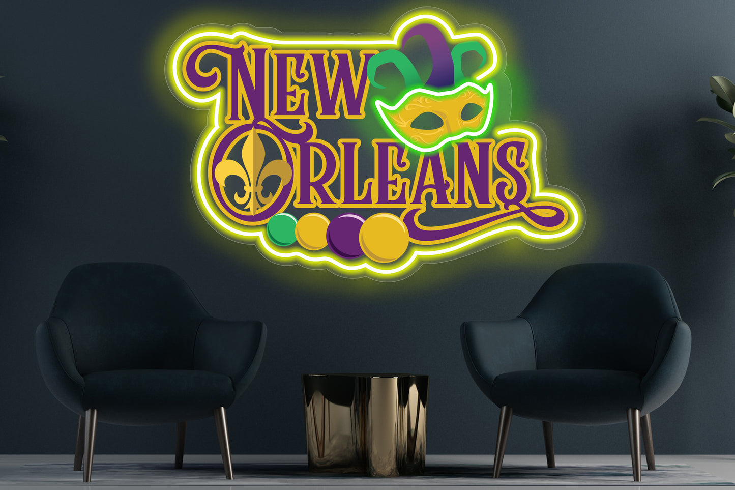 City of New Orleans Custom Neon LED Sign