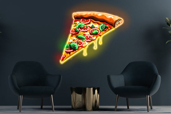 Pizza Slice Custom Neon LED Sign