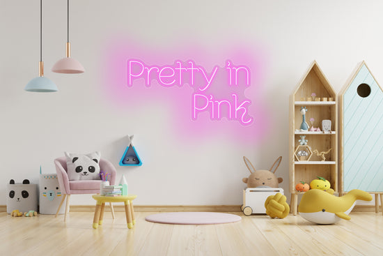 Pretty in Pink Custom Neon LED Sign