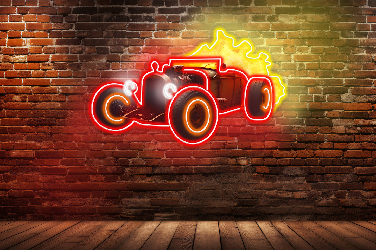 Rat Rod Custom Neon LED Sign