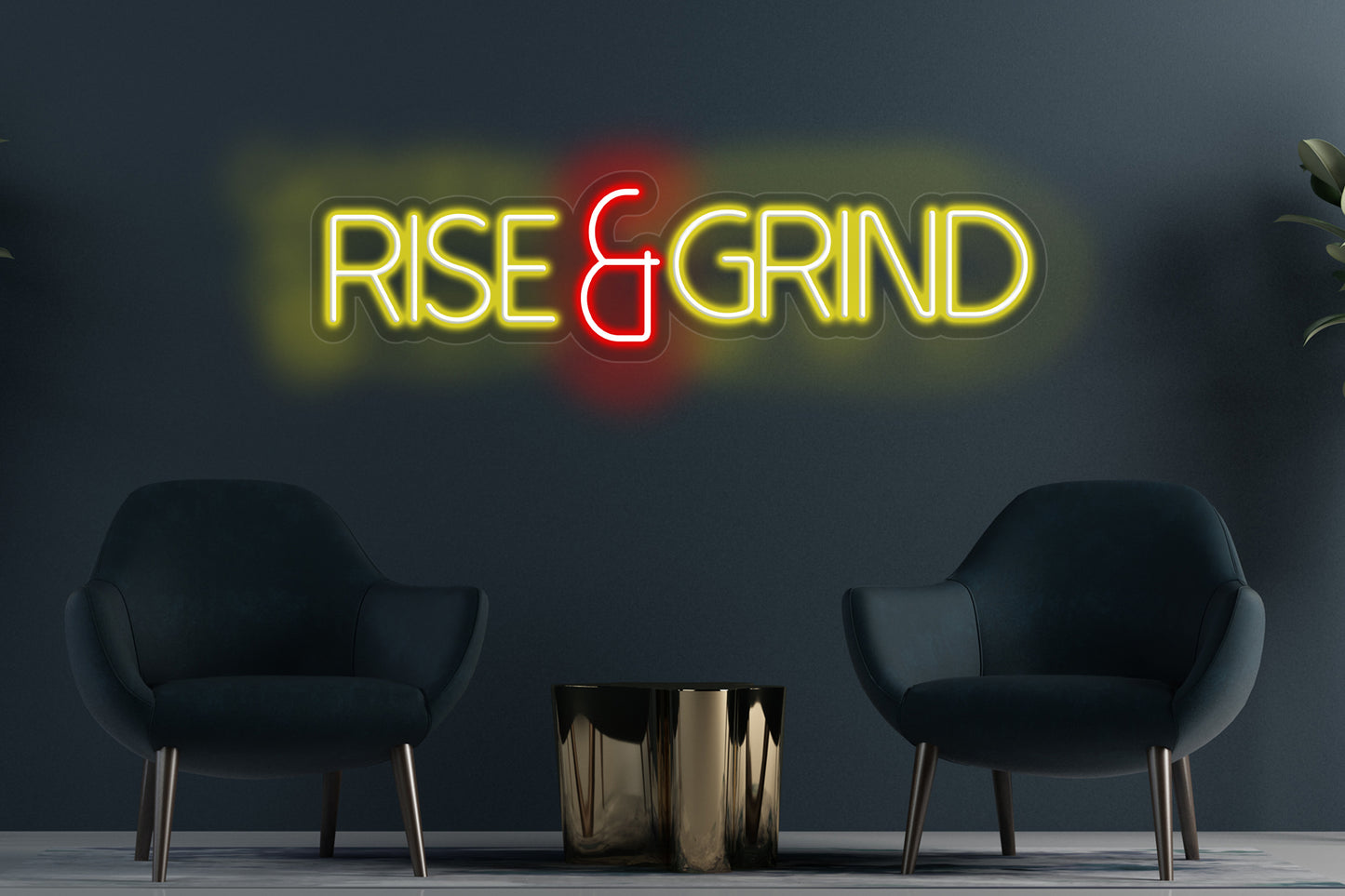 Rise & Grind Custom Neon LED