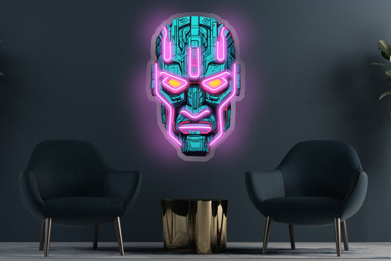 Robot Head Custom Neon LED Sign