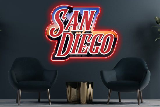 City of San Diego Custom Neon LED Sign