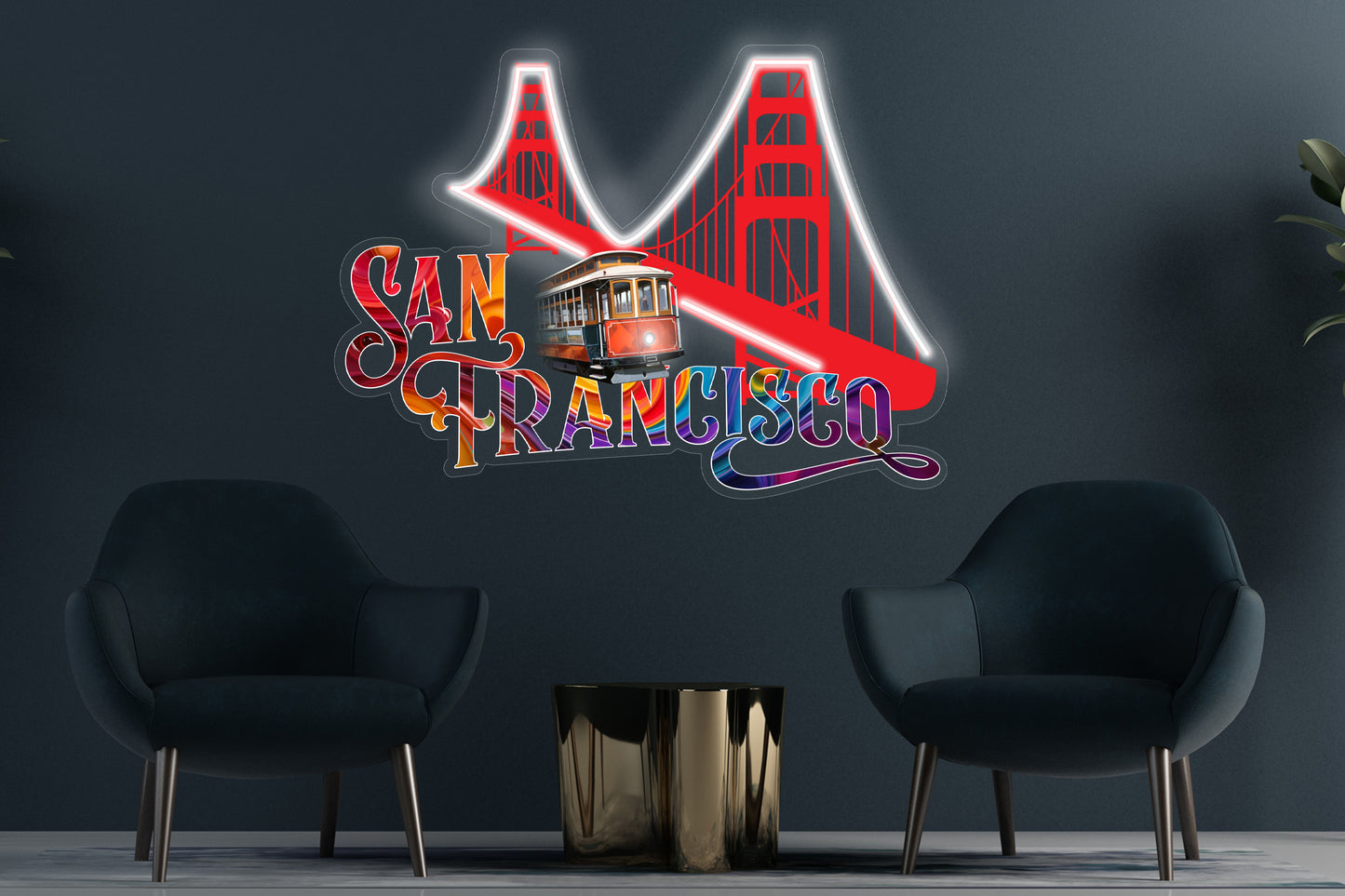 City of San Francisco Custom Neon LED Sign