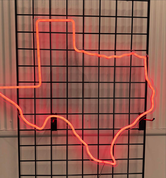 State of Texas  Outline, Custom Neon LED Sign