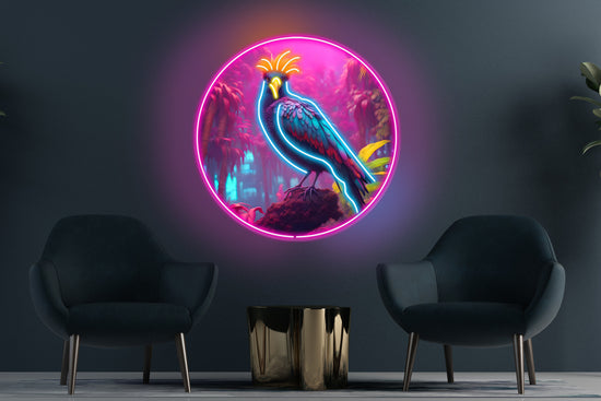 Tropical Bird Custom Neon LED Sign