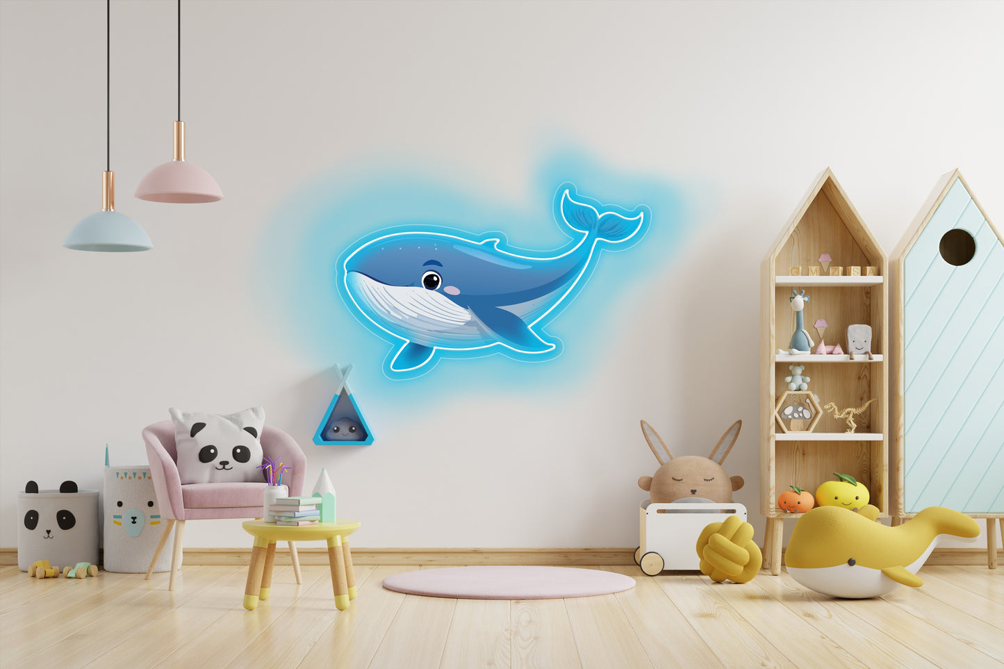 Whale Custom Neon LED Sign