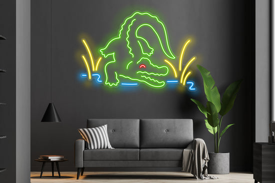 Alligator Custom Neon LED Sign