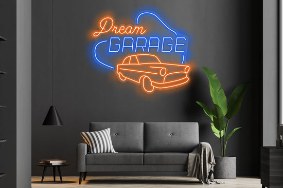 Dream Garage Custom Neon LED Sign