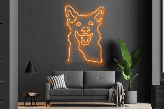 German Shepherd Custom Neon LED Sign