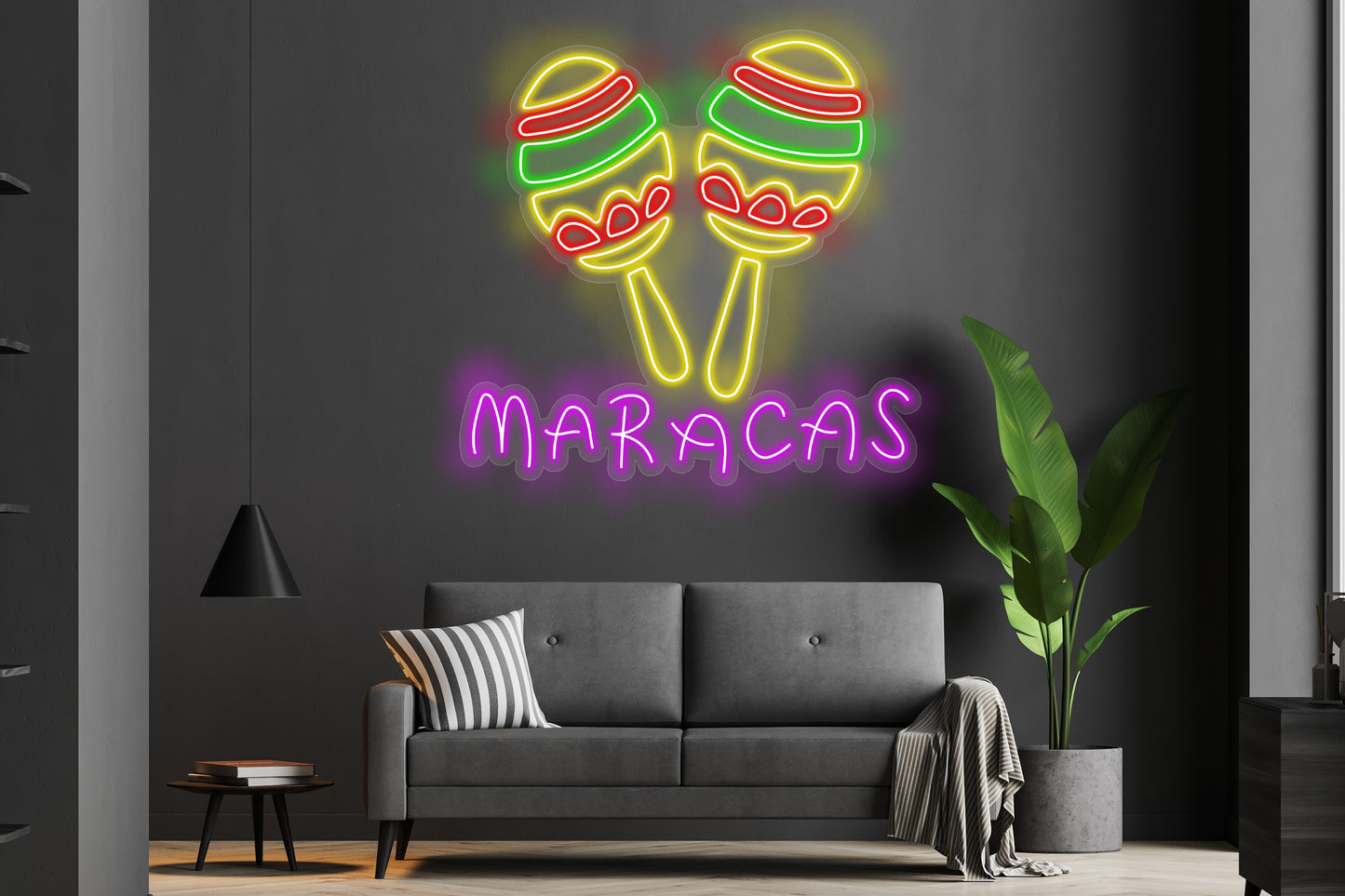 Maracas Custom Neon LED Sign