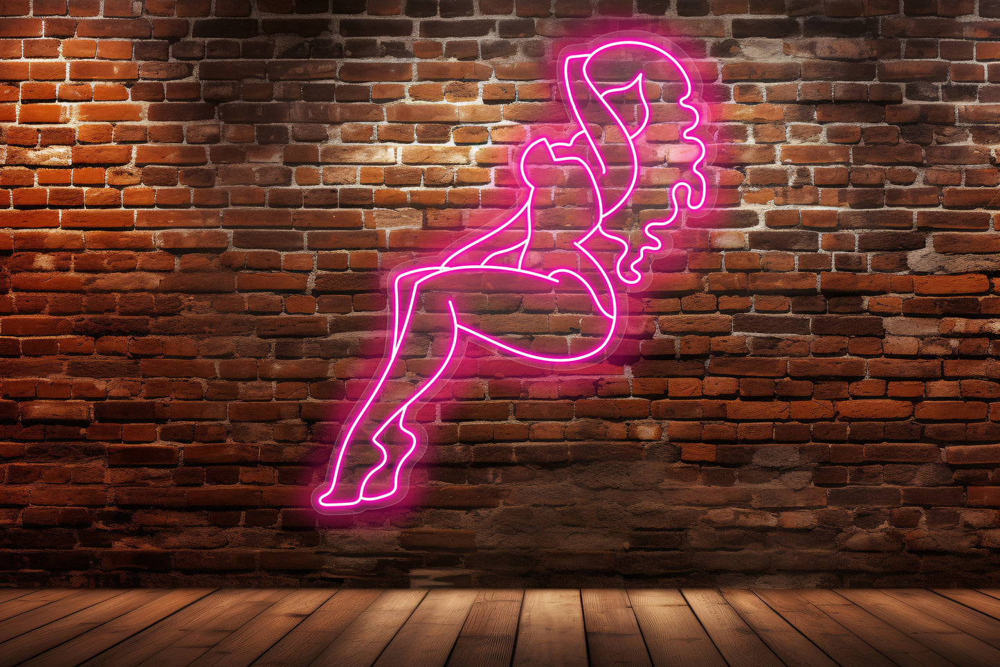 Sexy Pin Up Girl Custom Neon LED Sign